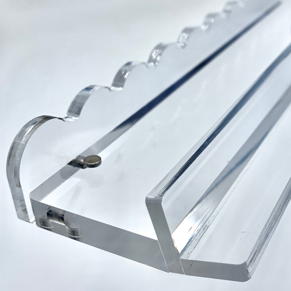 Clear Acrylic Racks with Pushers